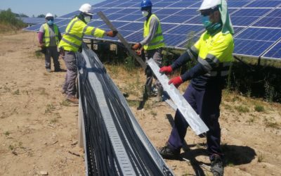 Terminada la instalación eléctrica en Andrezieux y La Souterraine (Francia)