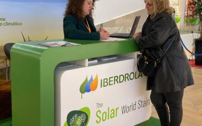 Iberdrola y Solar World Stain en el centro comercial Albacenter